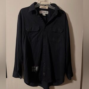 Armorex Men's Long Sleeve FR Button-Up Shirt Flame Resistant, Size L